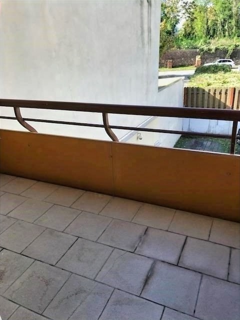 sonniger Balkon